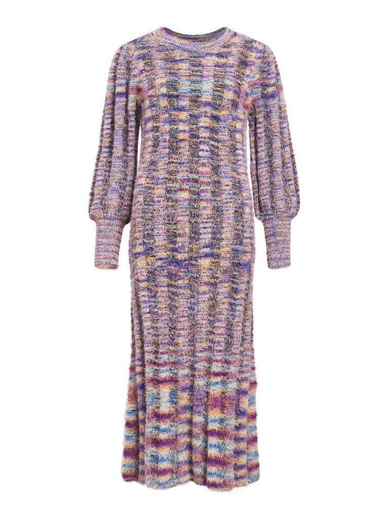 Object Talpa Fitted Knitted Dress Multicolour