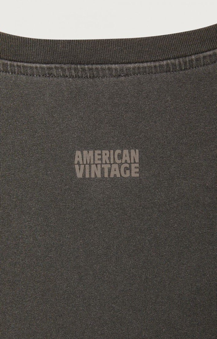 American Vintage Pymaz Oversize T-Shirt Vintage Carbon Grey