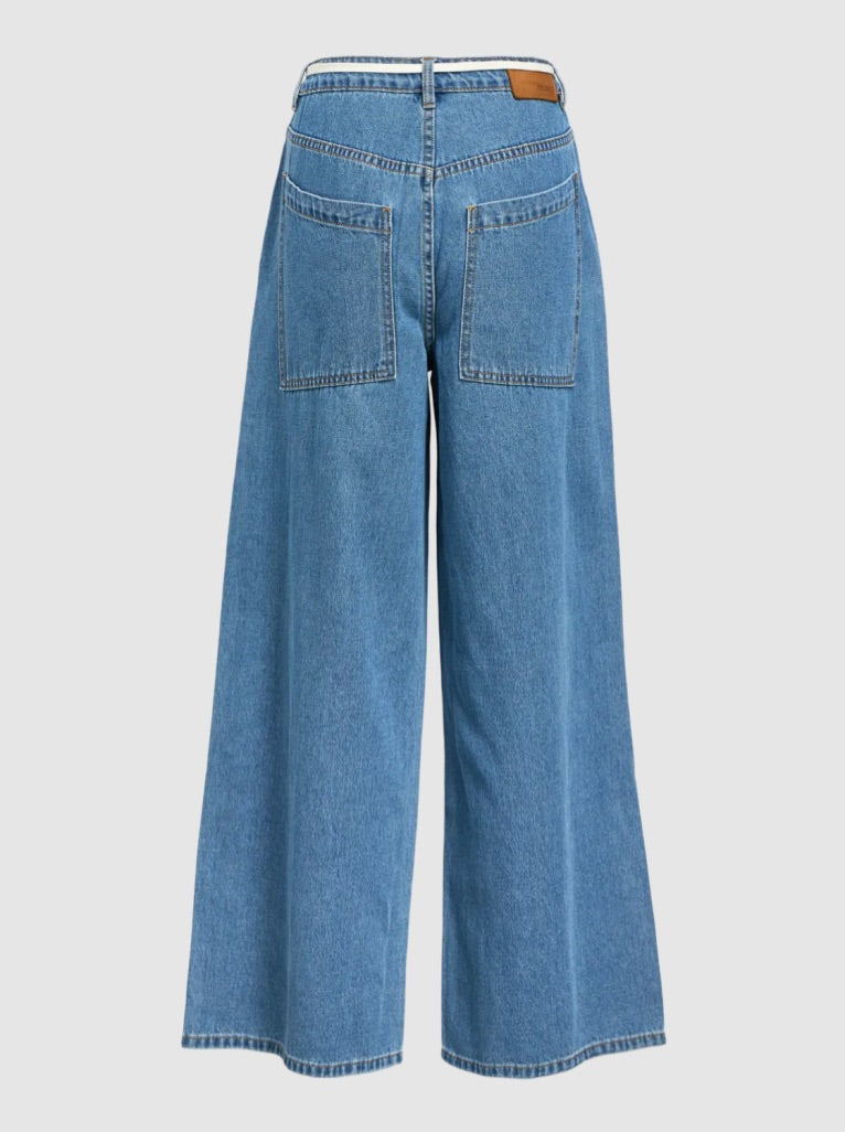 Object Moji Neel Wide Leg Jeans