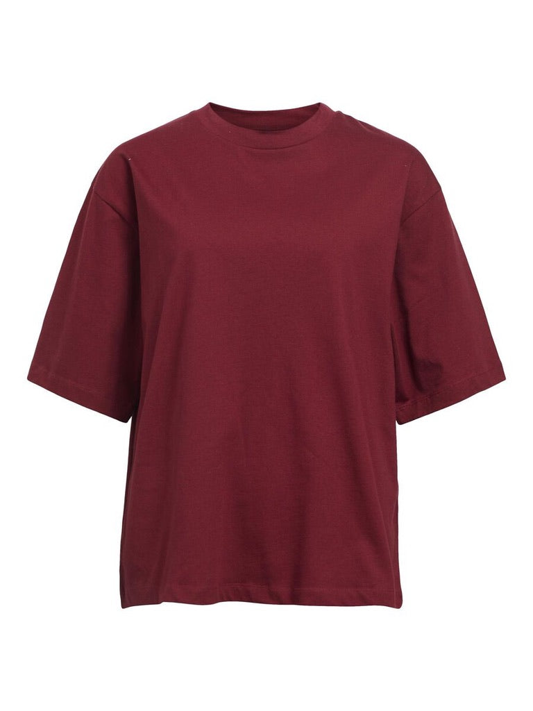 Object Gima Oversize T-Shirt Noos Cabernet