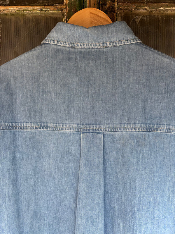 Walter Denim Grandpa Leroy Shirt Light Wash