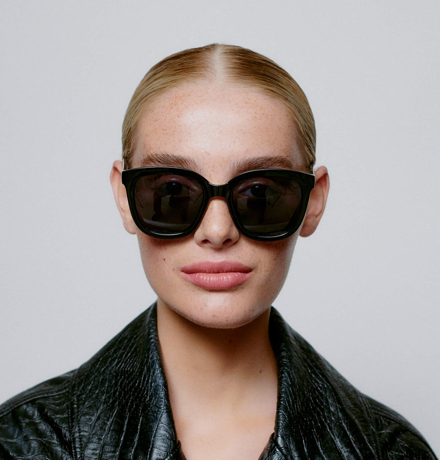 A.Kjæbede Billy Black Sunglasses