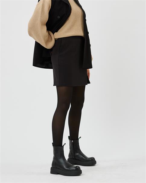 Minimum Menna Short Black Mini Skirt