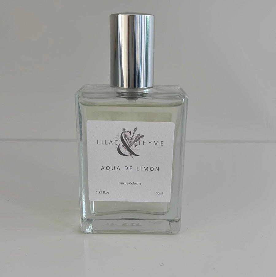 Lilac And Thyme Aqua De Limon Eau De Cologne Fragrance 50ml