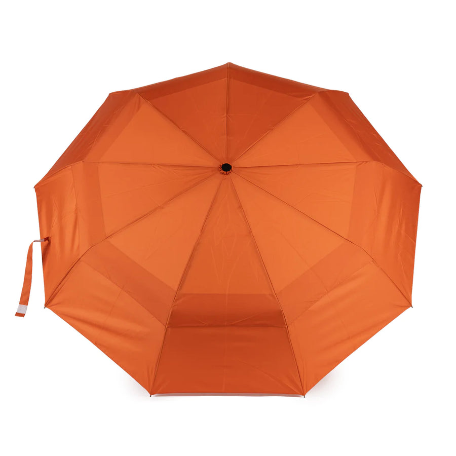 Roka London Waterloo Umbrella Sustainable Nylon Burnt Orange