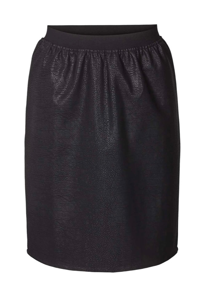 Lollys Laundry Anna Faux Leather Skirt