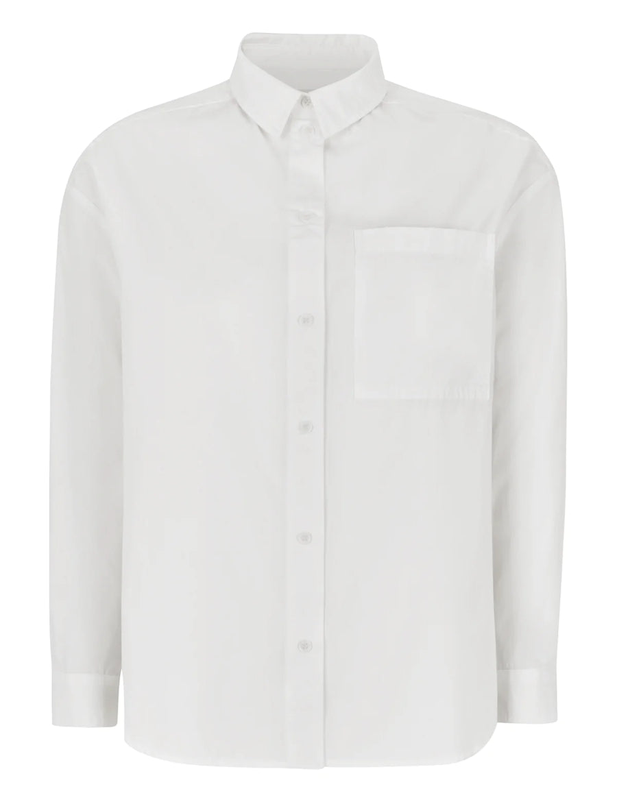 Esme Studios Claire Loose Shirt White
